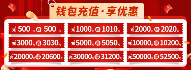 钱包充值